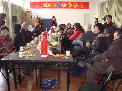 杭州市文新街道侨联小组在湖畔社区举办迎春茶话会