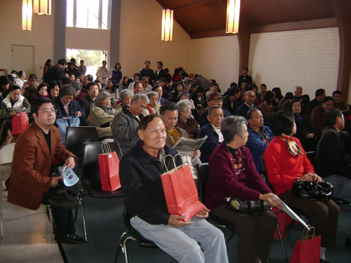 美国加州温州同乡会为华裔小区民众举办节能讲座