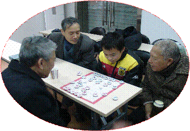 杭州上城区柳翠井巷社区侨联举办迎“元宵”象棋趣味赛