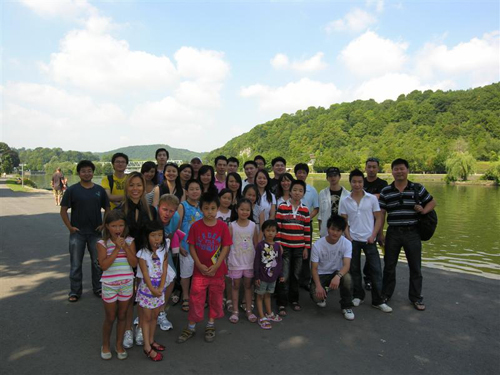 比利时华人青年联合会漂流一日行-浙江省归国