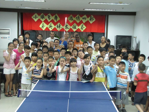 杭州上城区徐家埠社区美国侨属支教青少年儿童
