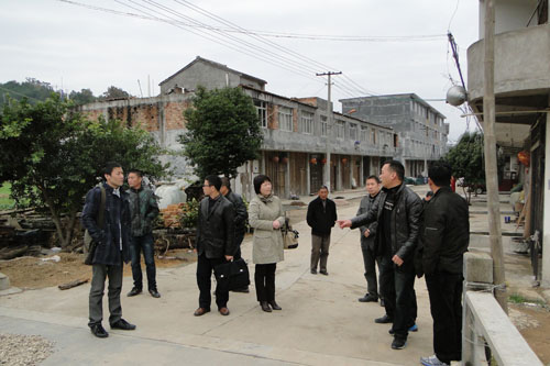 温州市侨联领导赴苍南少数民族村检查验收结对帮扶工作