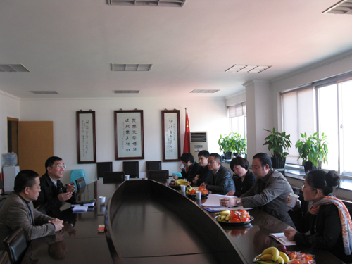 中国侨联公益中心领导赴瑞安市考察(图）