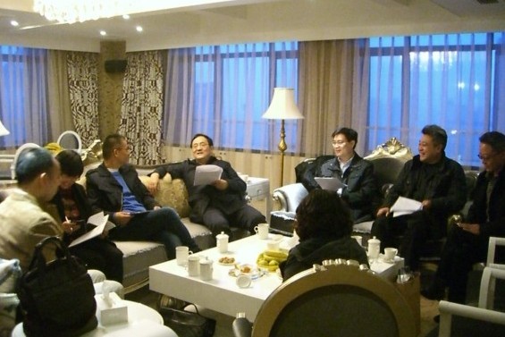 杭州市留联会召开2012年会长办公会议