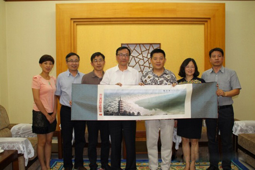 省侨联代表团访问新加坡、新西兰、斐济