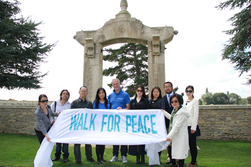 英国内政大臣悼念世界一战捐躯的华工(图)-浙江