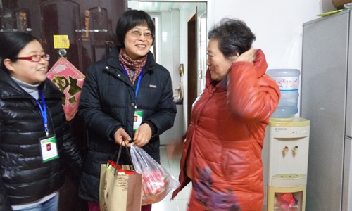 杭州市上城区紫金社区发起“品腊八粥 感四重恩”腊八祈福活动