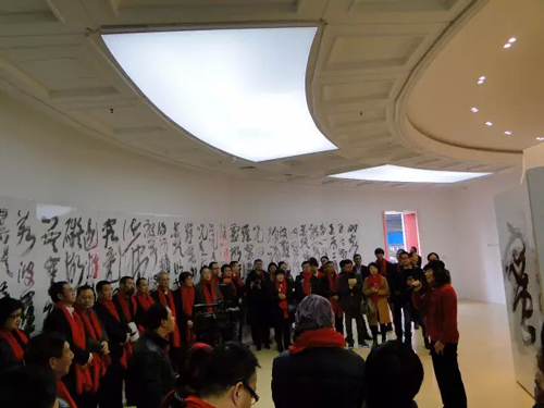 会领导出席在温州举行的《王冬龄---心经》书法展览