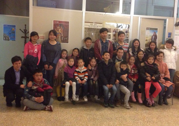 意拉斯佩齐亚华校与中国留学生一起传播弘扬中国文化