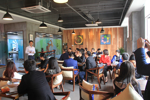 天台县留联会举办青年“创客咖啡”活动