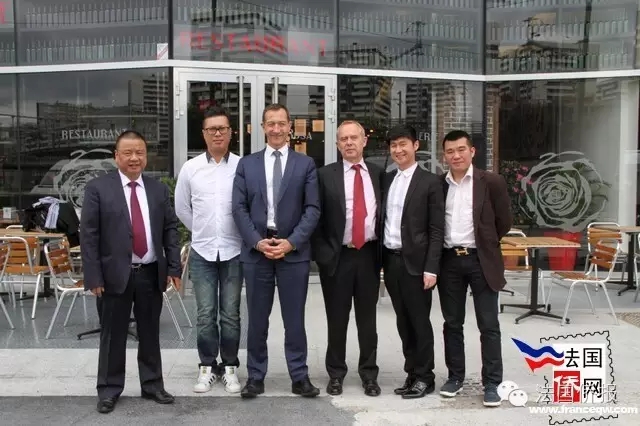 巴黎议员、19区区长等联合考察浙籍侨企(图)-