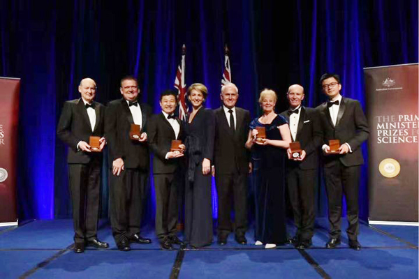 杨剑：澳大利亚科学界最高荣誉——澳大利亚总理科学奖获得者、昆士兰大学教授