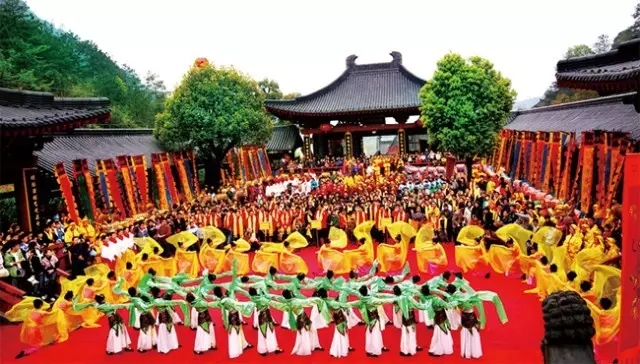 中国华侨国际文化交流基地故事之缙云仙都黄帝祠宇