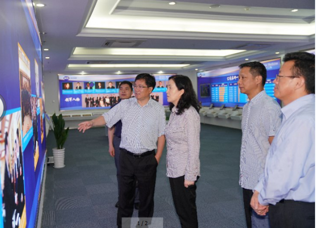 杭州市侨联主席王立华一行走访贝达梦工场