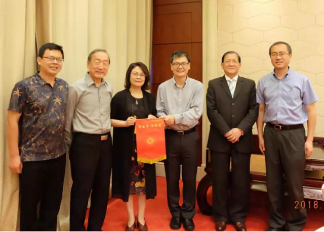 新加坡浙商总会代表团一行到访省侨联