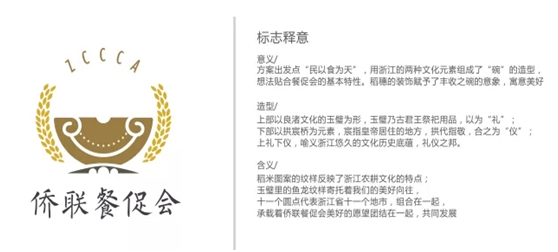 浙江省侨联中餐文化促进工作委员会LOGO获奖作品公示