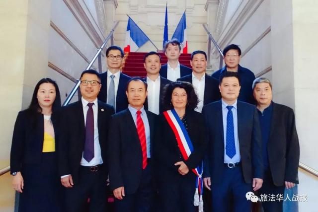 法国华侨华人会与巴黎三区政府同庆中秋佳节