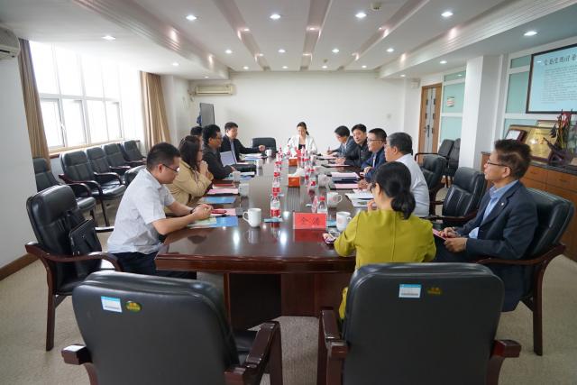 中国侨联基层建设部调研组在杭州电子科技大学调研指导工作