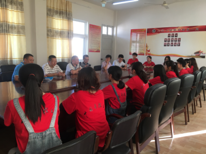 温州市侨联领导在文成县慰问两大侨界子女夏令营营员及志愿者