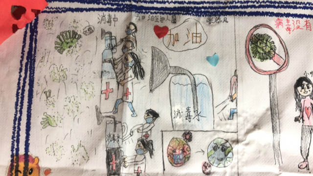守望相助，侨浙有爱(10) ——西班牙萨瓦德尔&塔拉萨华人学校小朋友们的画作（二）