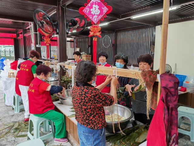 瓯海区仙岩街道仙北村侨联开展“粽香端午 情暖侨心”主题活动